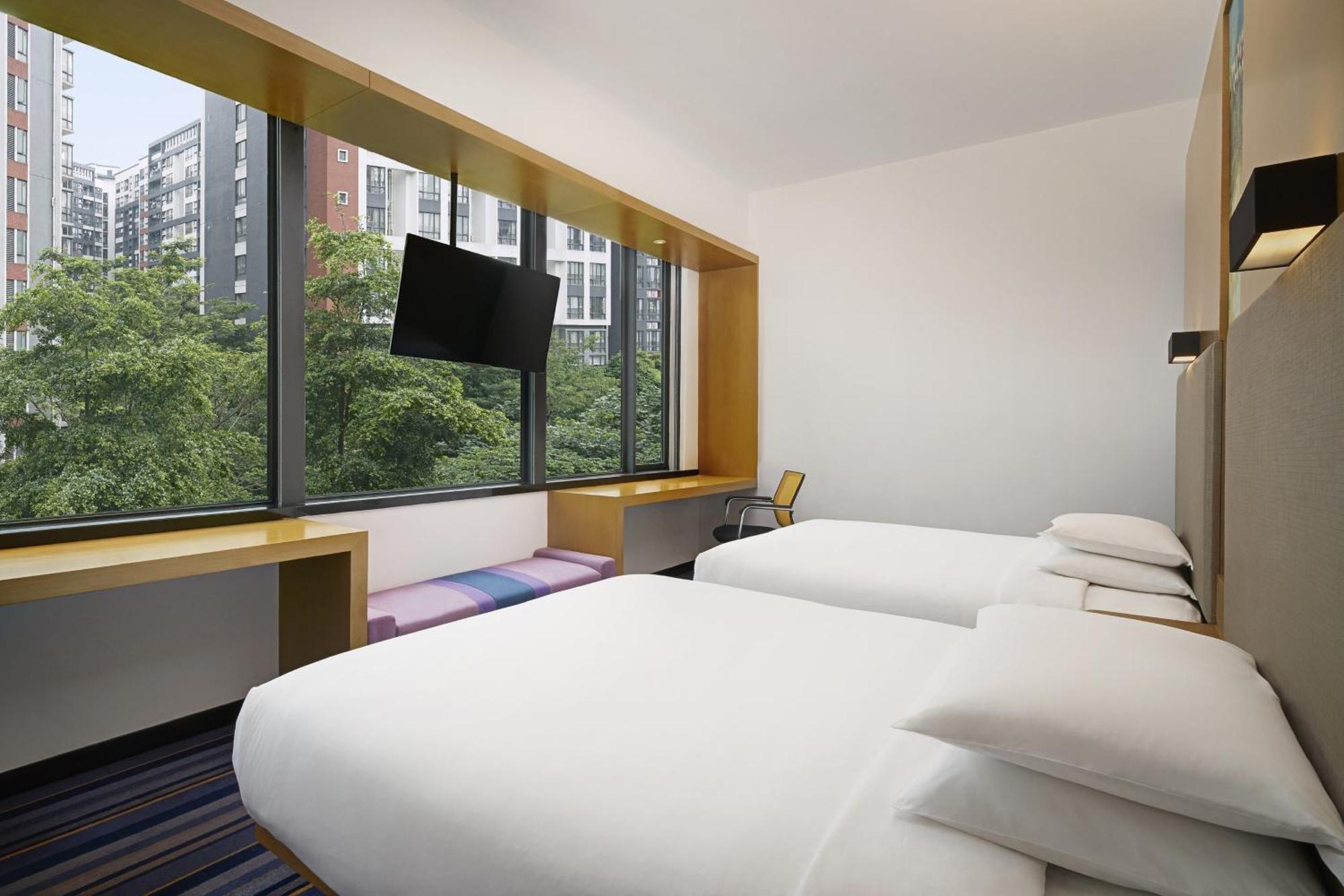 Aloft Guangzhou University Park Esterno foto