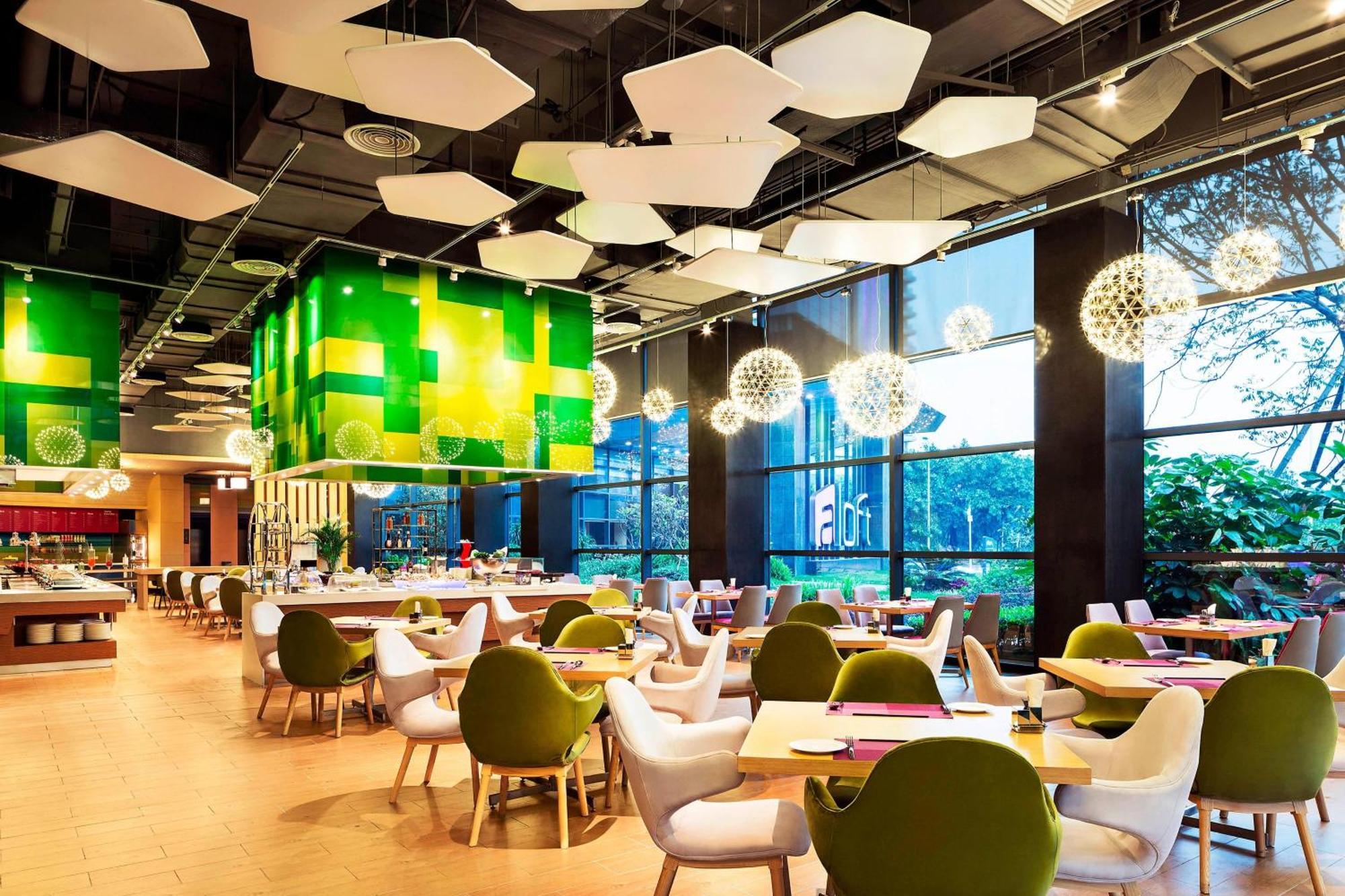 Aloft Guangzhou University Park Esterno foto