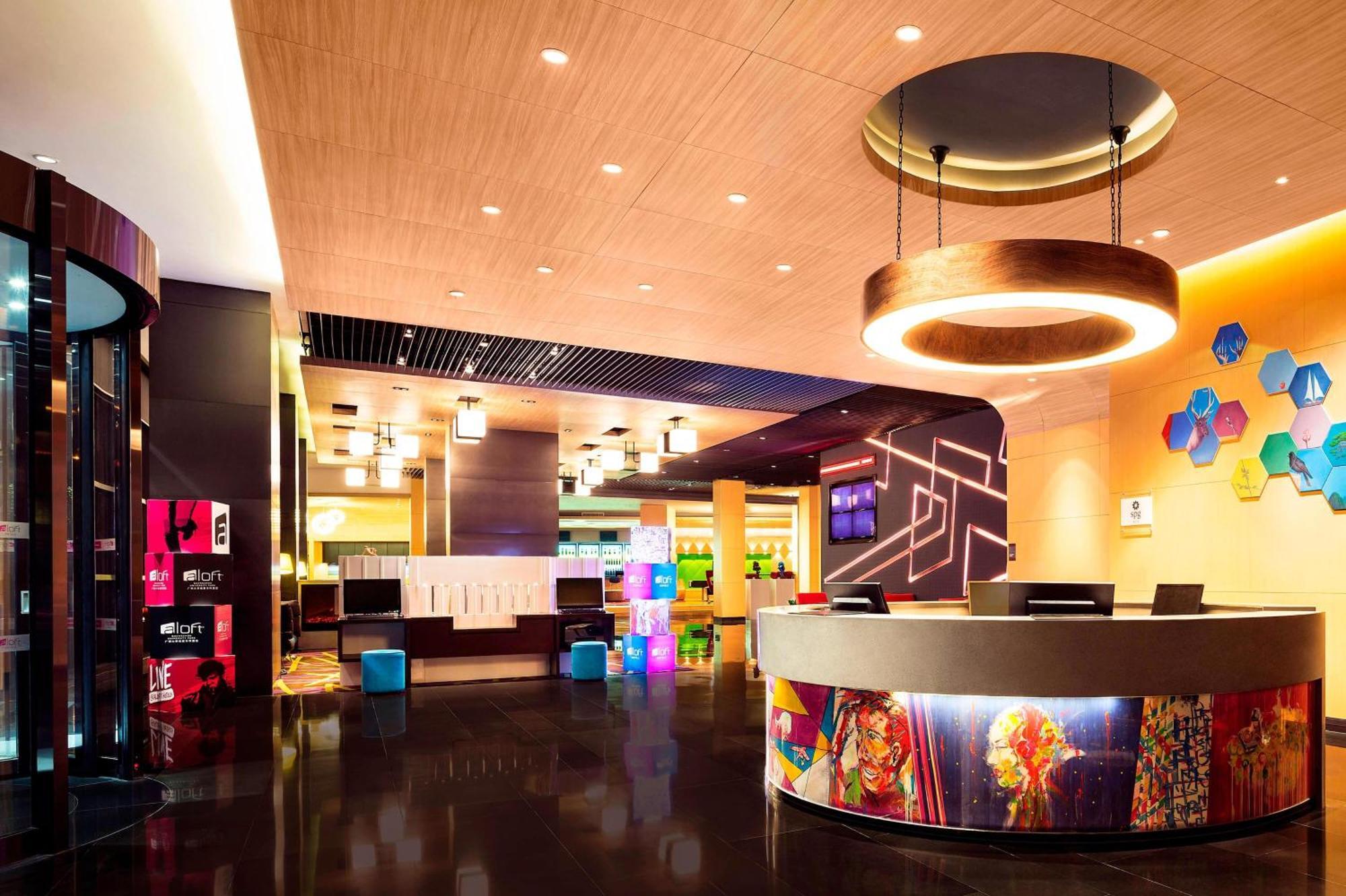 Aloft Guangzhou University Park Esterno foto