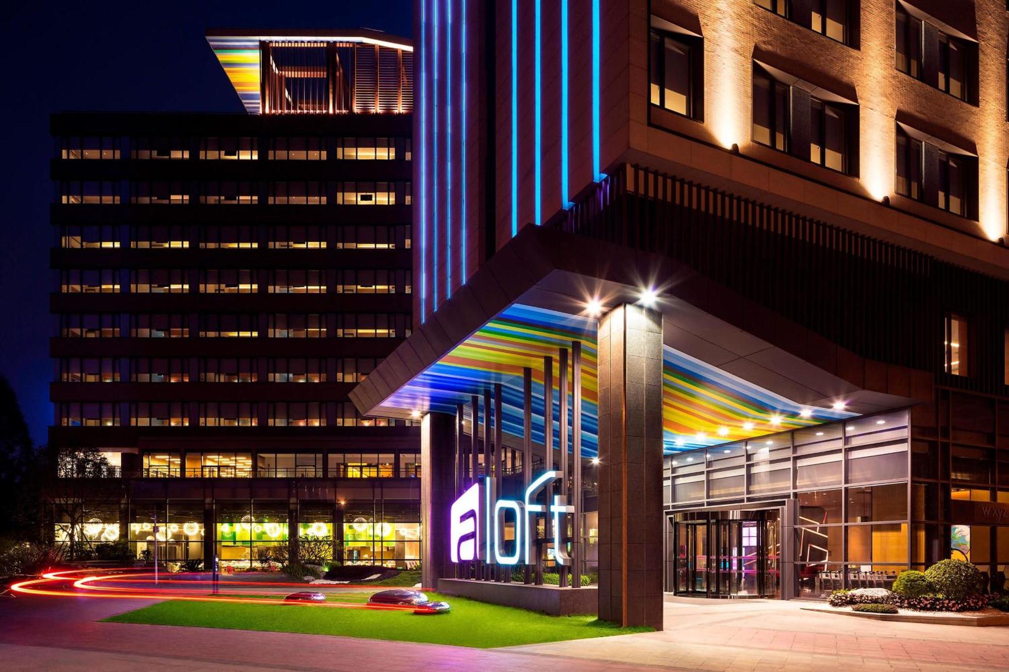 Aloft Guangzhou University Park Esterno foto
