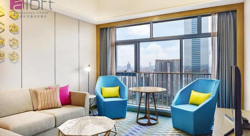 Aloft Guangzhou University Park Esterno foto