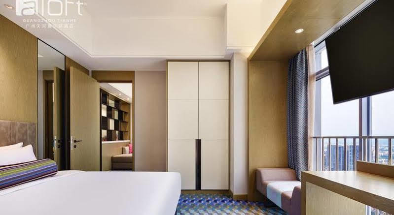 Aloft Guangzhou University Park Esterno foto