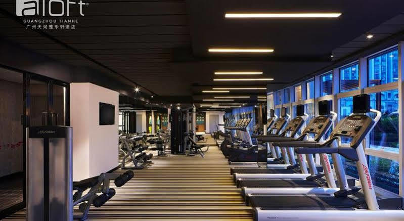 Aloft Guangzhou University Park Esterno foto