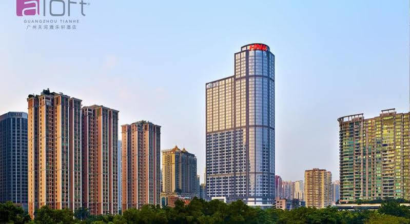 Aloft Guangzhou University Park Esterno foto