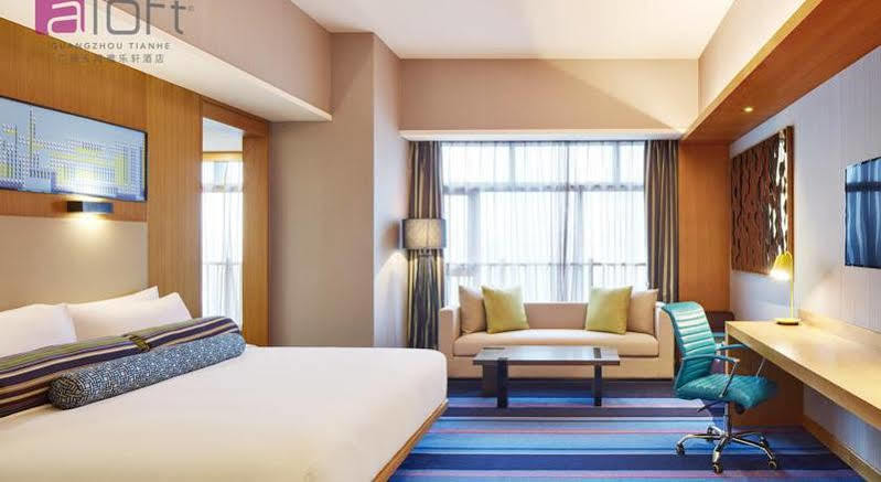 Aloft Guangzhou University Park Esterno foto