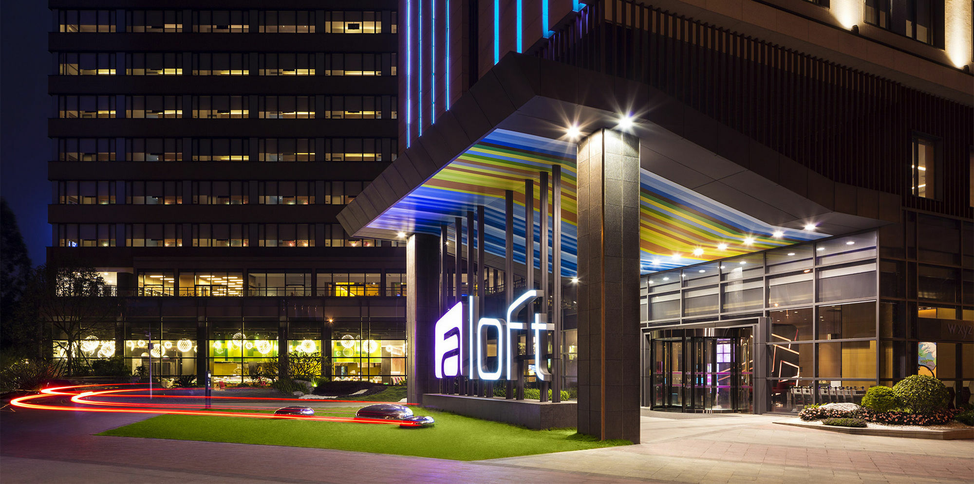 Aloft Guangzhou University Park Esterno foto